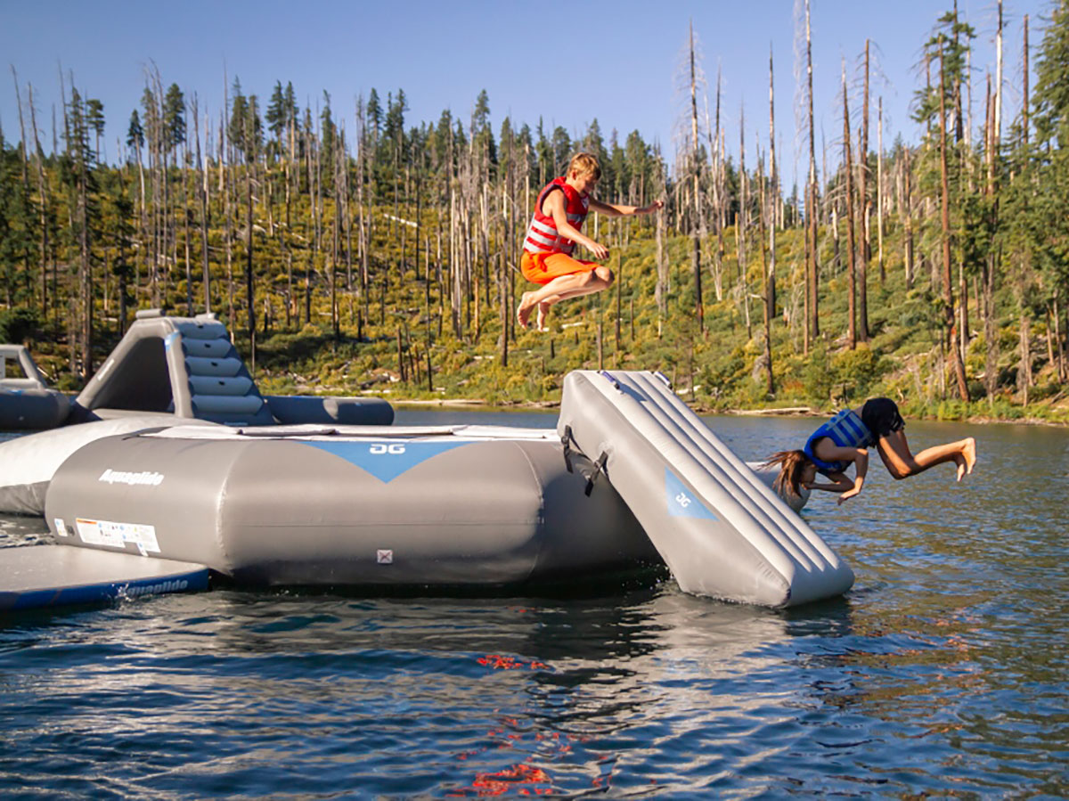 Aquaglide Recoil 14ft and 17ft Inflatable Water Park - Image 3