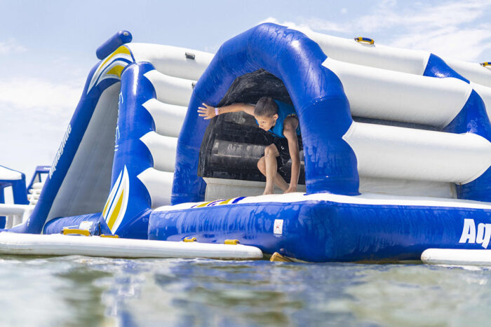Subway Inflatable Aquaglide Subway 10 Climber - Watertrampolines.ca - Canada’s leading ...