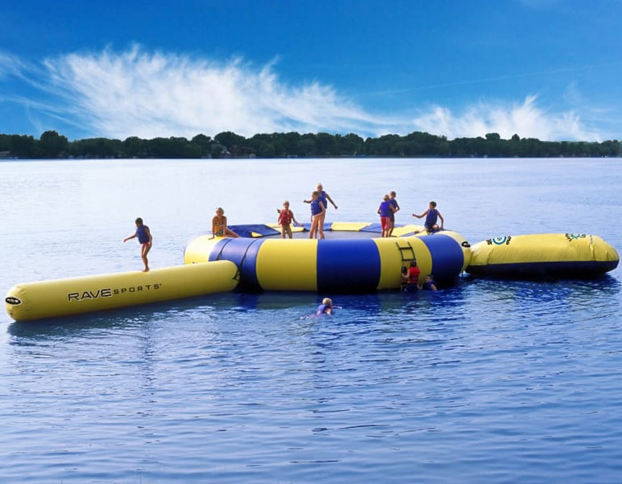 Rave Aqua Jump Classic 25 Water Trampoline - Image 2