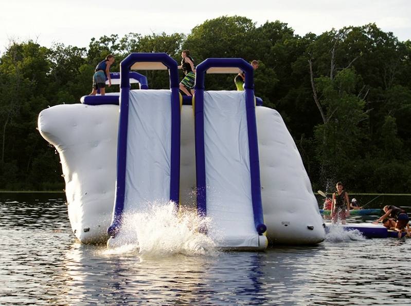 Rave Nautilus Climber and Slide - Watertrampolines.ca - Canada’s ...