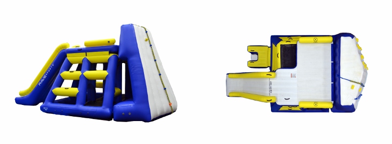 Rave Power Tower Climber and Inflatable Water Slide - Image 5