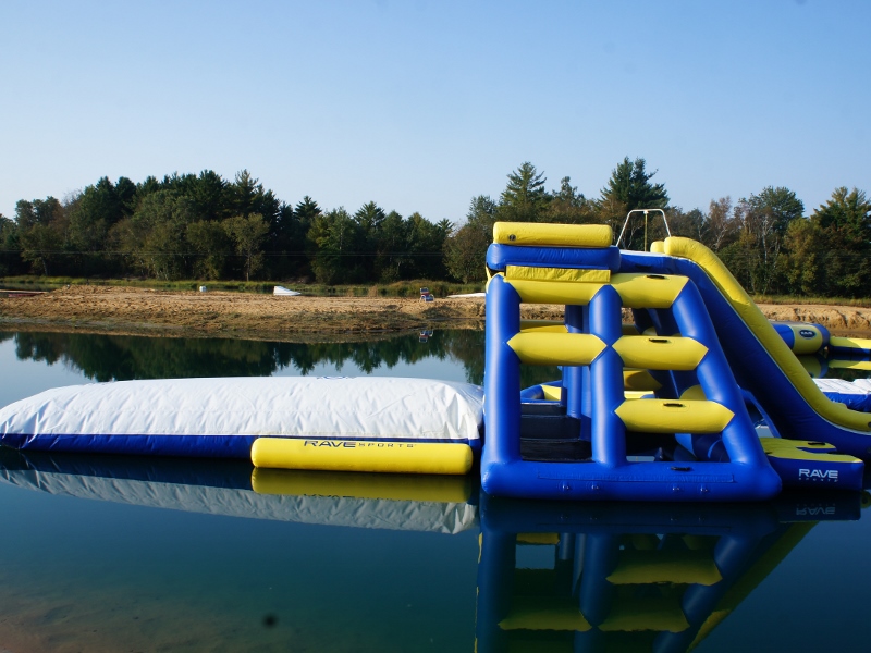 Rave Power Tower Climber and Inflatable Water Slide - Image 2